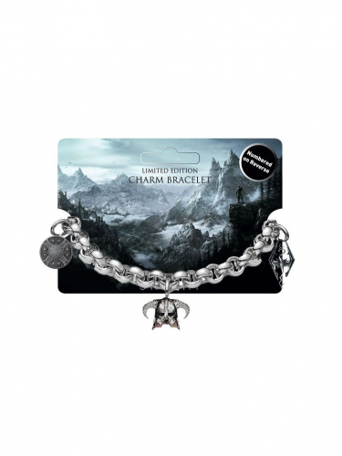 Náramok Skyrim - Charm Bracelet Limited Edition