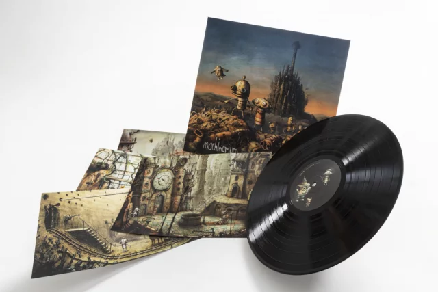 Oficiálny soundtrack Machinarium na LP (2025) čierna verzia