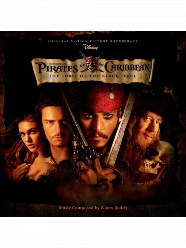 Oficiálny soundtrack Pirates Of The Caribbean: The Curse Of The Black Pearl na LP