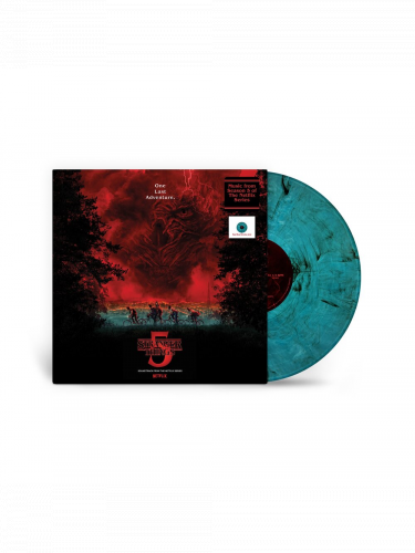 Oficiálny soundtrack Stranger Things: Season 5 na LP (Sea Blue)