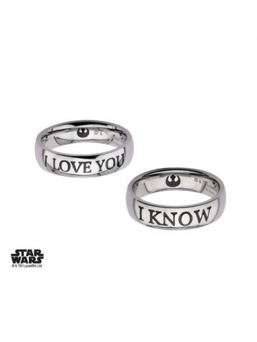 Prstene Star Wars - I Love You