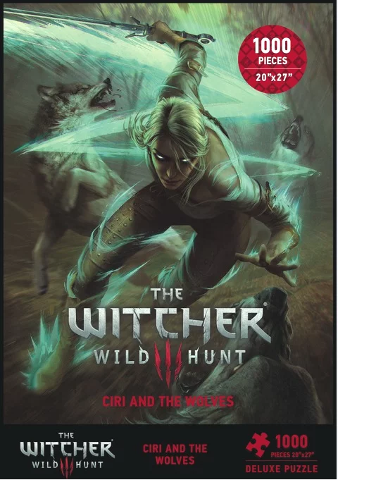 Puzzle Zaklínač - Ciri a Vlci - Stolová hra