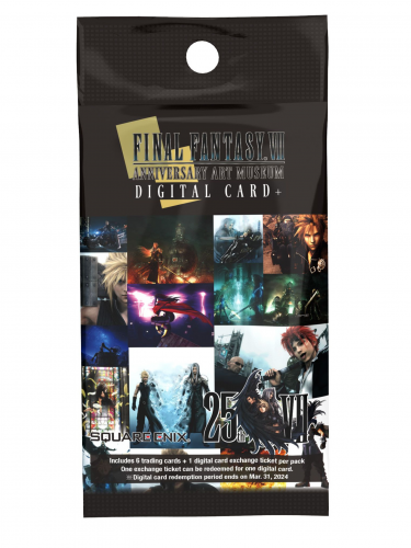 Zberateľské karty Final Fantasy VII - Anniversary Art Museum Booster