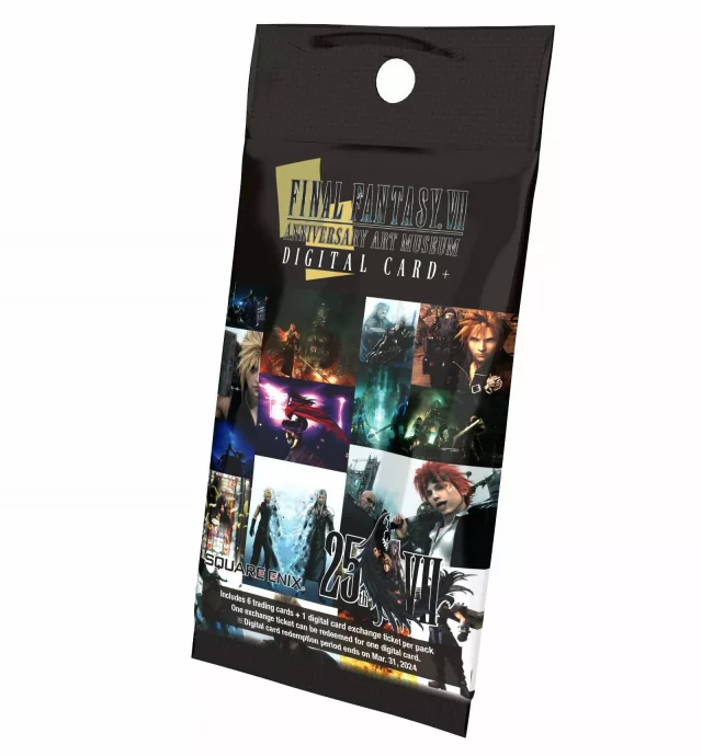 Zberateľské karty Final Fantasy VII - Anniversary Art Museum Booster