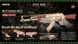 Stavebnica - AK-47  Assault Rifle (drevená)