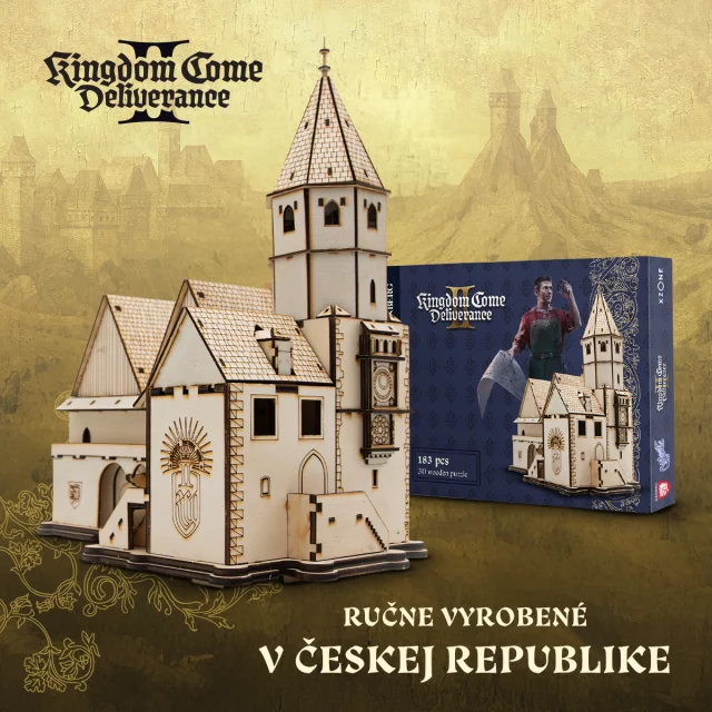 Stavebnica Kingdom Come: Deliverance II - Kutnohorský orloj (drevená)