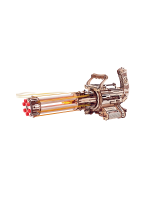 Stavebnica - Rotating-Barrel Machine Gun (dřevěná)