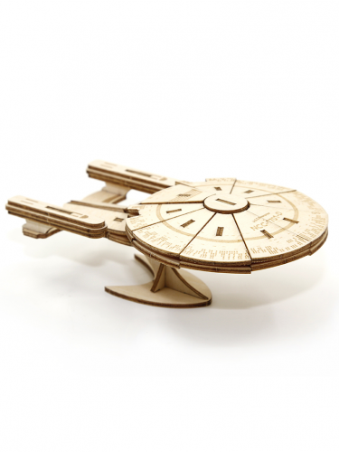 Stavebnica Star Trek - The Next Generation Enterprise (drevená)