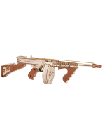 Stavebnica - Tommy Gun - Thompson Submachine Gun (drevená)