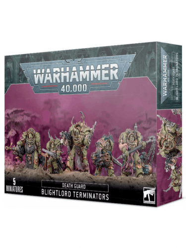 W40k: Death Guard: Blightlord Terminators (5 figúrok)