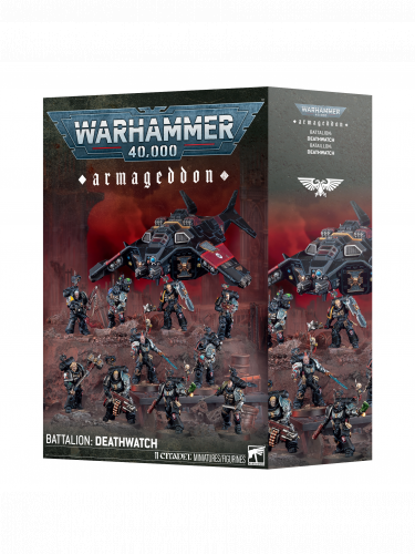W40k: Armageddon - Battalion: Deathwatch (11 figúrok)