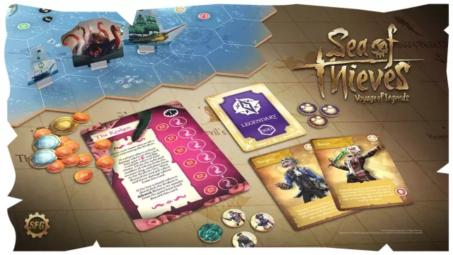 Stolová hra Sea of Thieves: Voyage of Legends