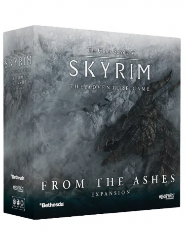 Stolová hra The Elder Scrolls V: Skyrim - Adventure Board Game From The Ashes Expansion EN (rozšírenie)
