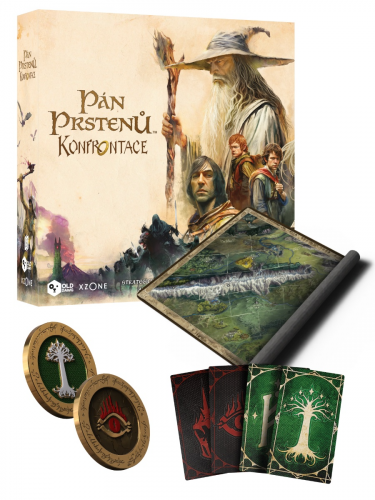 Výhodný set Pán prstenů: Konfrontace CZ - Kompletné balenie