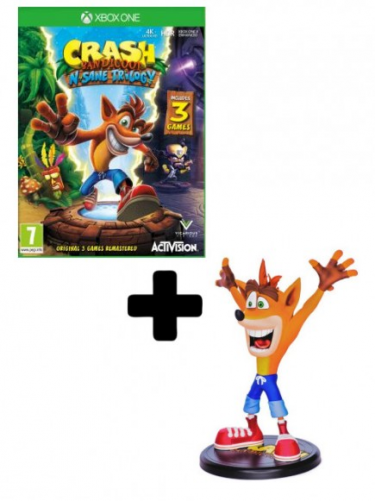 Crash Bandicoot N.Sane Trilogy - GameExpres edícia s figúrkou (XBOX)