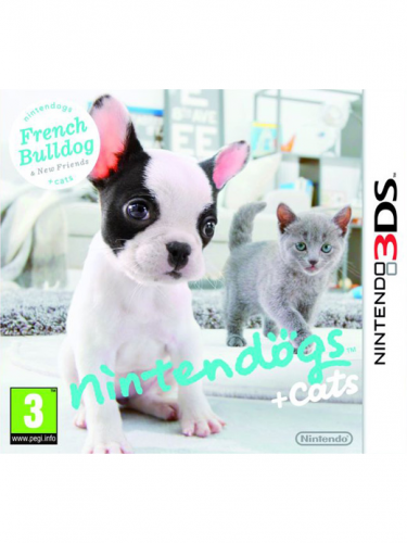 Nintendogs + Cats - French Bulldog & New Friends (Select) (WII)