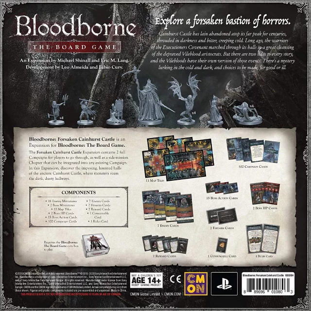 Stolová hra Bloodborne - Forsaken Cainhurst Castle - EN (rozšírenie)