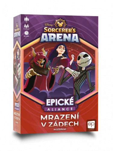Stolová hra Disney Sorcerers Arena - Epické aliance: Mrazení v zádech (rozšírenie)