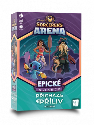 Stolová hra Disney Sorcerers Arena - Epické aliance: Přichází příliv (rozšírenie)