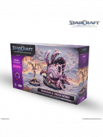 Stolová hra StarCraft – Tabletop Miniature Game – Kerrigan & Omega Worm – Hero Expansion Set (2 figúrky)