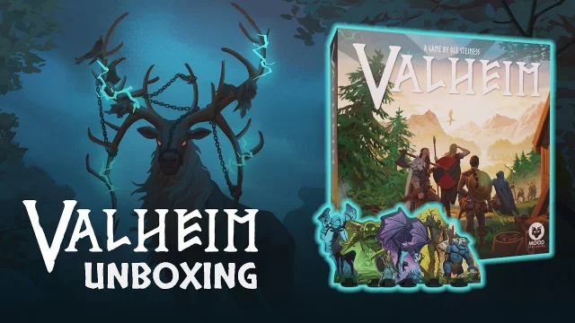 Unboxing deskovky Valheim 🪓 Jaké poklady ukrývá základní edice?