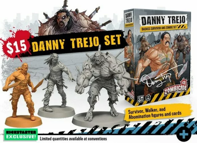 Stolová hra Zombicide: Druhá edice + Danny Trejo Set