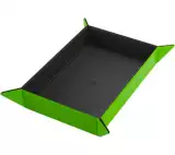 Dice Tray Gamegenic - Magnetic - Rectangular Black/Green - Kocky a doplnky