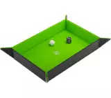 Dice Tray Gamegenic - Magnetic - Rectangular Black/Green - Kocky a doplnky