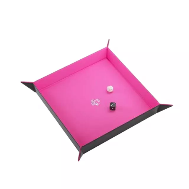 Dice Tray Gamegenic - Magnetic - Square Black/Pink - Kocky a doplnky