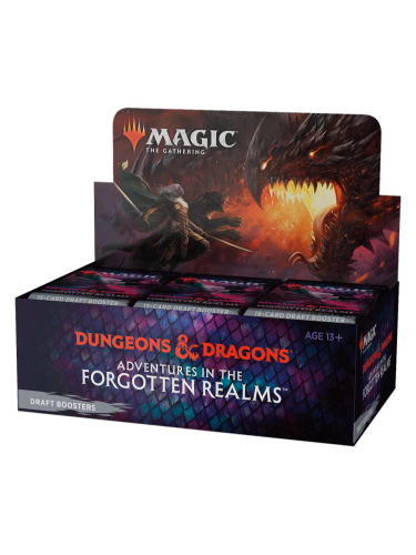 Kartová hra Magic: The Gathering Dungeons and Dragons: Adventures in the Forgotten Realms - Draft Booster Box (36 boosterov)