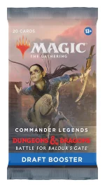 Kartová hra Magic: The Gathering Commander Legends D&D: Battle for Baldurs Gate - Draft Booster (20 kariet)