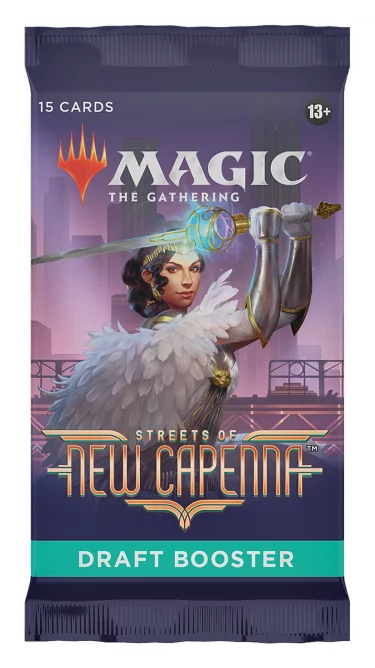 Kartová hra Magic: The Gathering Streets of New Capenna - Draft Booster (15 karet)