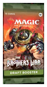 Kartová hra Magic: The Gathering The Brothers War - Draft Booster (15 kariet)