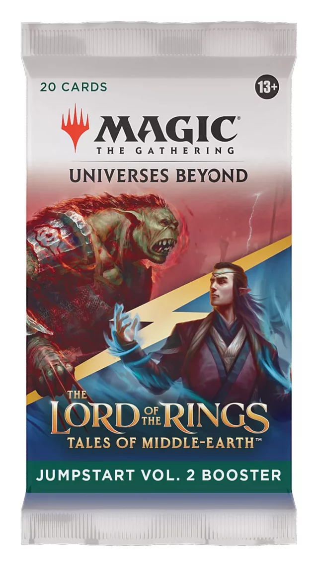 Kartová hra Magic: The Gathering Universes Beyond - LotR: Tales of the Middle Earth - Jumpstart Vol. 2 Booster