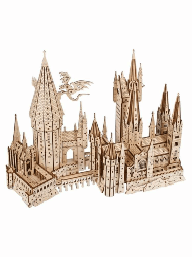 Stavebnica Harry Potter - Hogwarts Castle (drevená)
