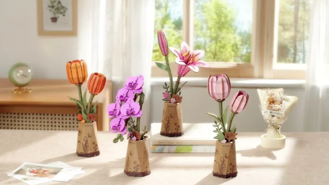 Rowood Wooden Flower Video-TW091