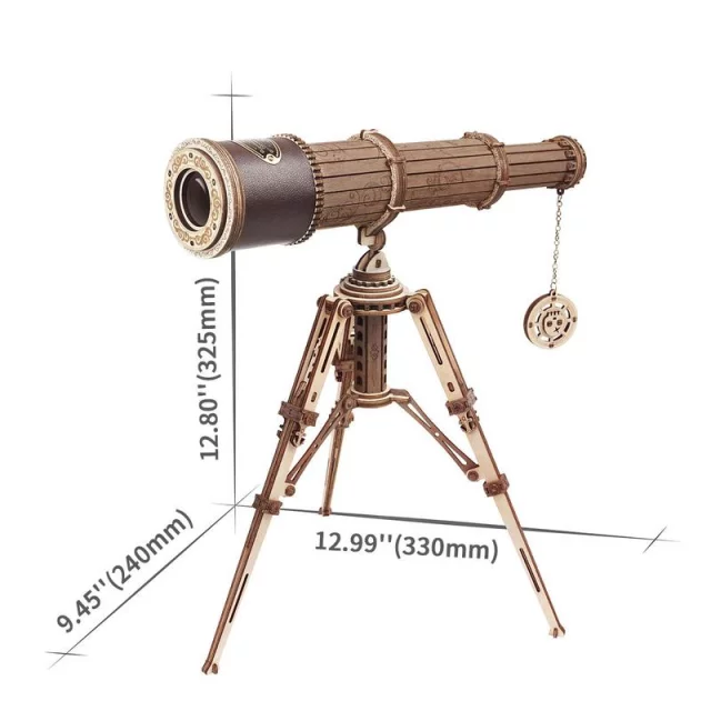 Stavebnica - Teleskop (drevená)