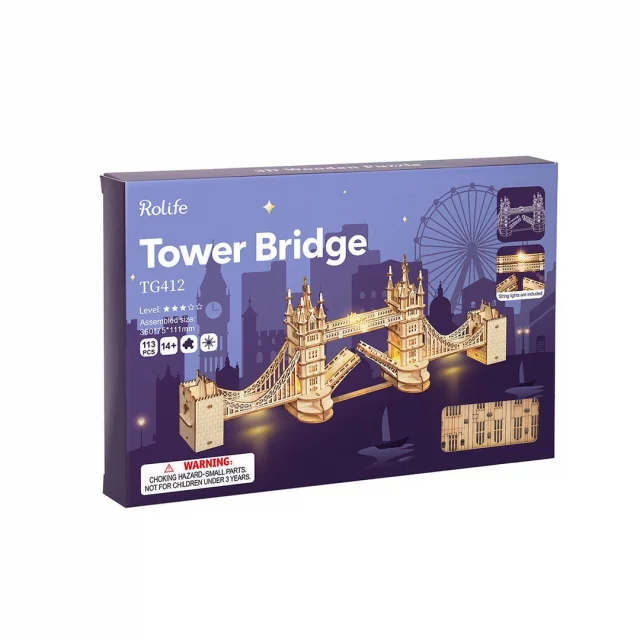 Stavebnice - Tower Bridge (dřevěná)