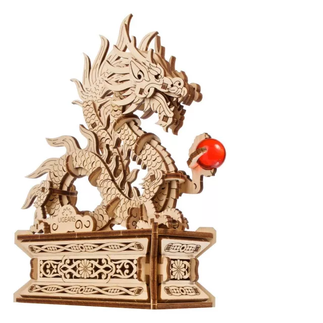 Stavebnica Ugears - Wood Dragon (drevená) - Ugears - Wooden 3D Puzzles