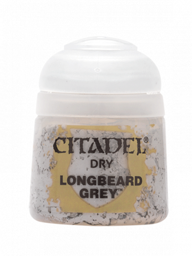 Citadel Dry Paint (Longbeard Grey) - suchá farba, šedá
