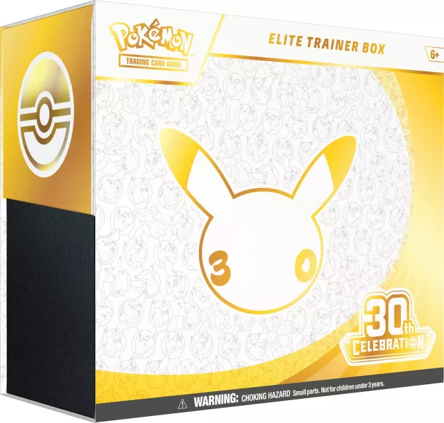 Kartová hra Pokémon TCG: 30th Celebration - Elite Trainer Box - Zberateľská kartová hra TCG