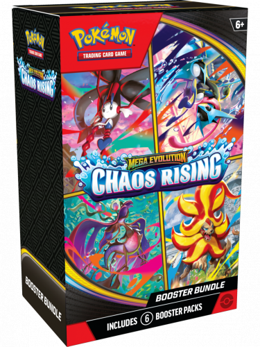 Kartová hra Pokémon TCG: Mega Evolution - Chaos Rising - Booster Bundle