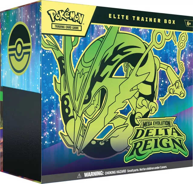 Kartová hra Pokémon TCG: Mega Evolution - Delta Reign - Elite Trainer Box - Zberateľská kartová hra TCG