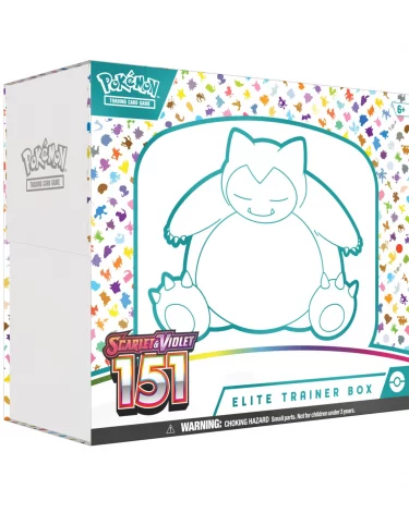 Kartová hra Pokémon TCG: Scarlet & Violet 151 - Elite Trainer Box (Snorlax)