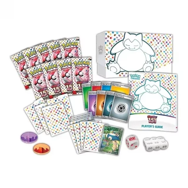 Kartová hra Pokémon TCG: Scarlet & Violet 151 - Elite Trainer Box (Snorlax)