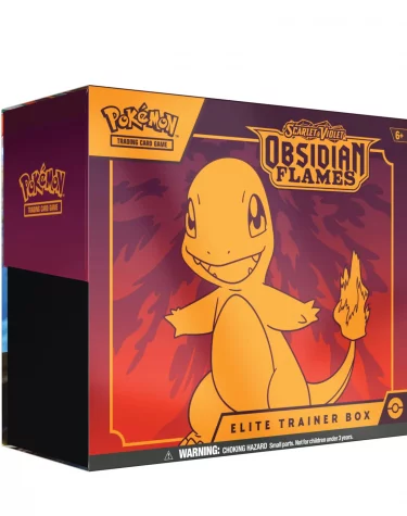 Kartová hra Pokémon TCG: Scarlet & Violet - Obsidian Flames Elite Trainer Box