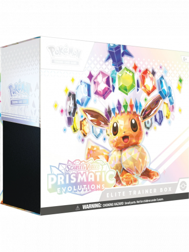 Kartová hra Pokémon TCG: Scarlet & Violet - Prismatic Evolutions Elite Trainer Box (Eevee)