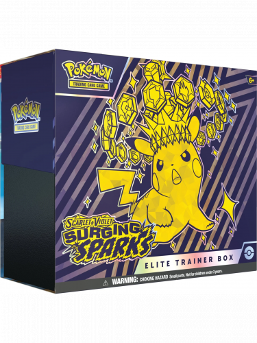 Kartová hra Pokémon TCG: Scarlet & Violet - Surging Sparks Elite Trainer Box