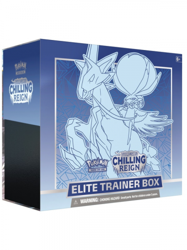 Kartová hra Pokémon TCG: Sword & Shield Chlling Reign- Elite Trainer Box (Ice Rider Calyrex)