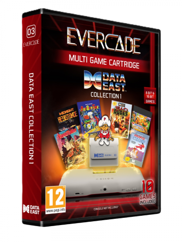 Cartridge pre retro herné konzoly Evercade - Data East Collection 1 (PC)